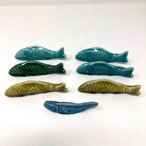 Porcelain fish knife rest
